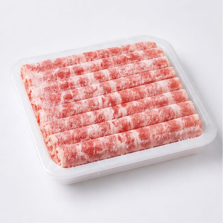 冷冻羊肉卷