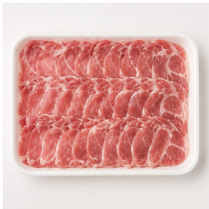 猪颈肉火锅片